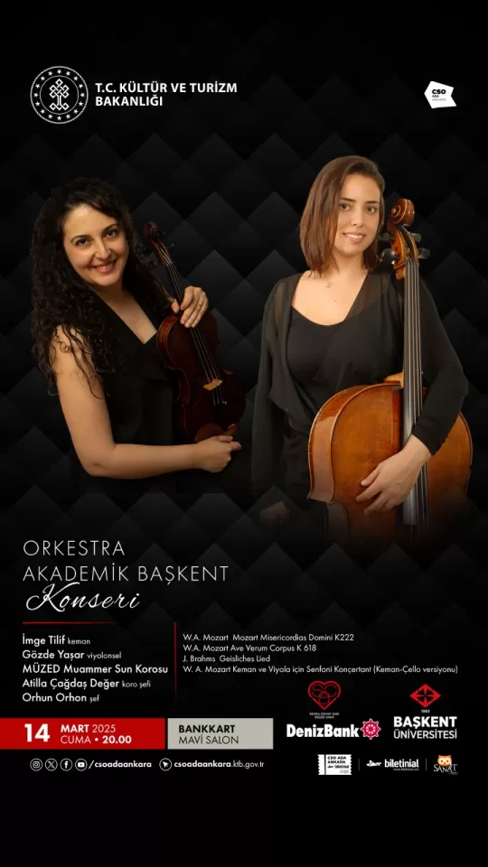 ORKESTRA AKADEMİK BAŞKENT KONSERİ -14 Mart