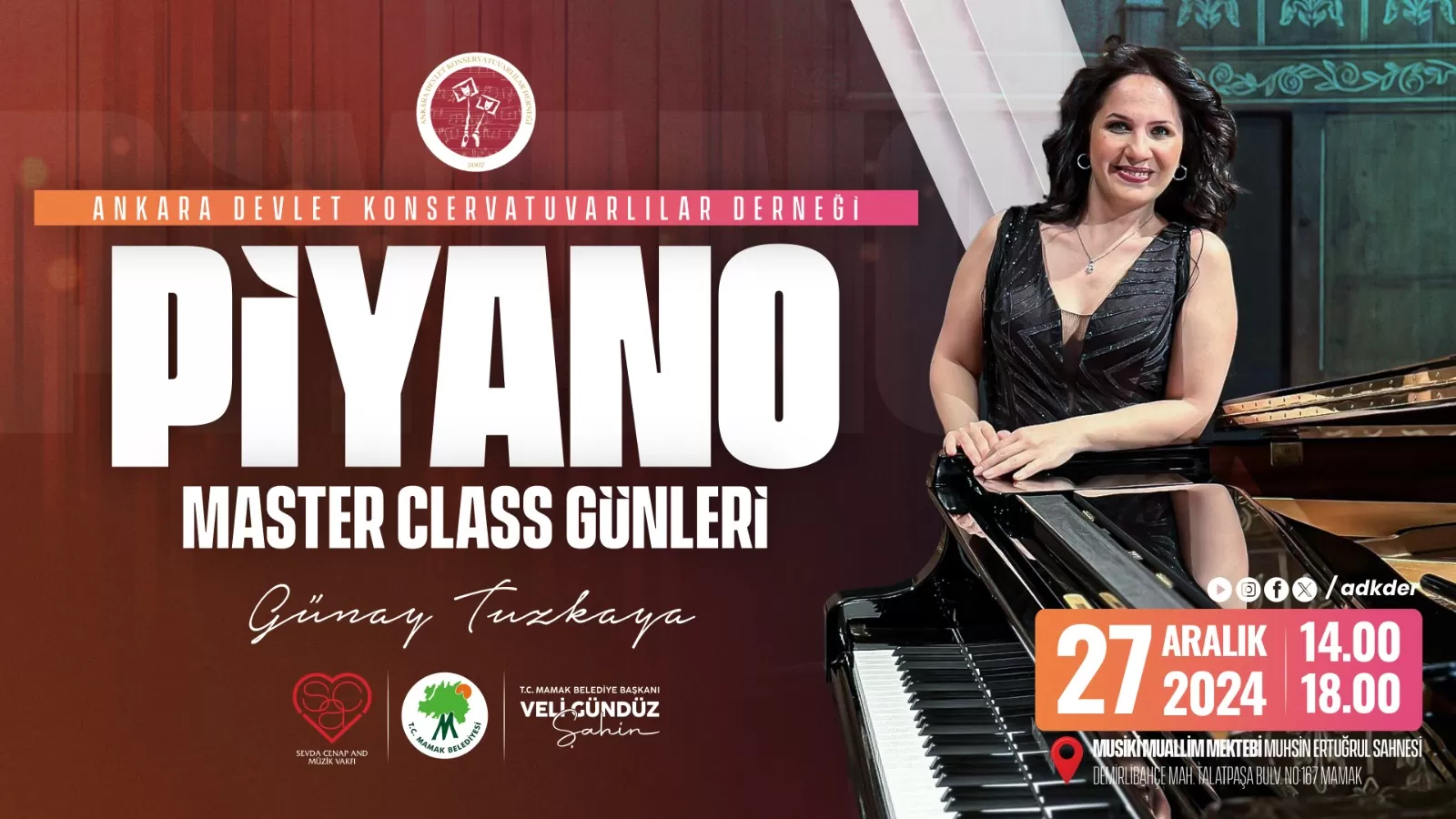 Piyano Master Class Günleri-Günay Tuzkaya